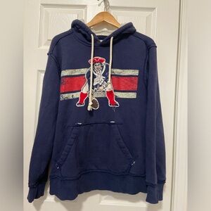 New England Patriots Hoodie Men’s Medium  Vintage Collection  Y2K VTG Reebok